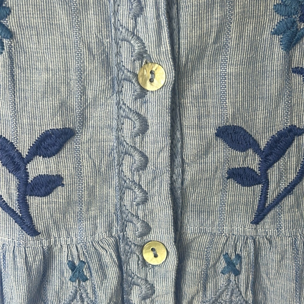 JOHNNY WAS TARRA TIERED SHIRT TUNIC Size XL - Picture 12 of 16